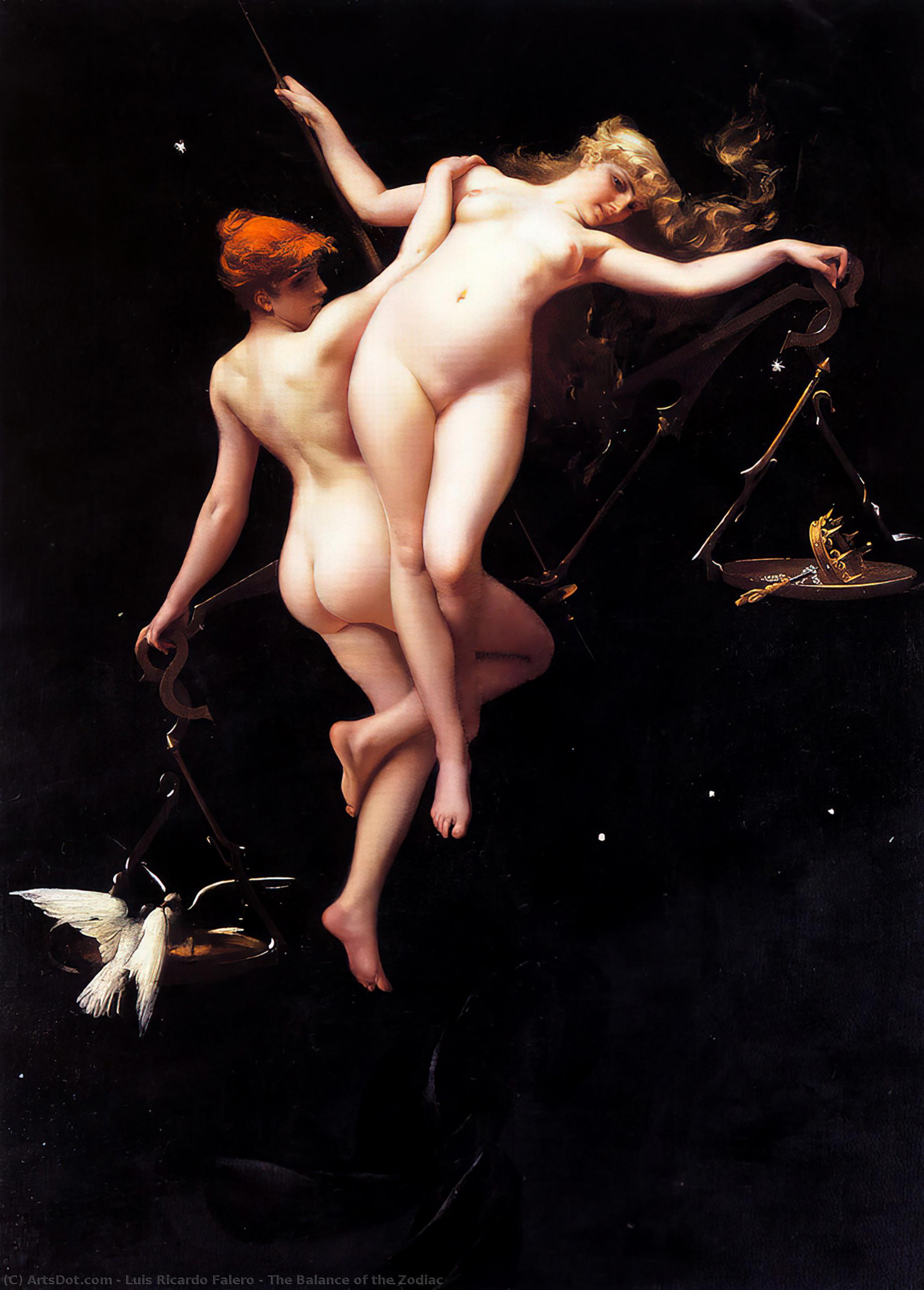 The Balance Of The Zodiac — Luis Falero