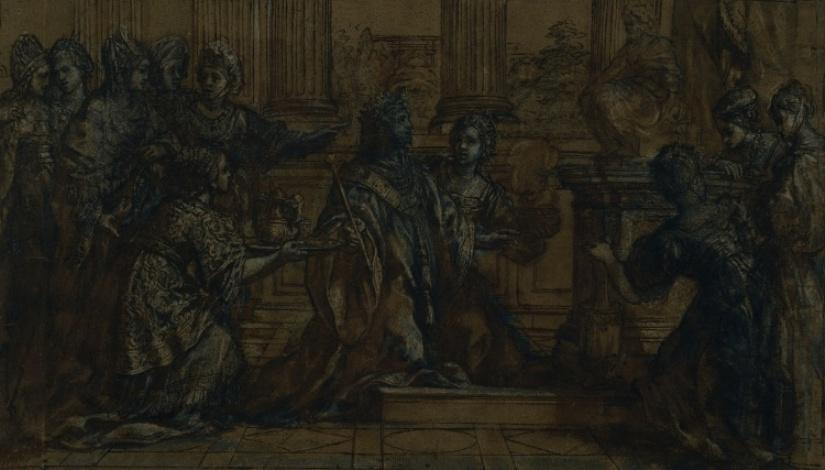 The Idolatry Of Solomon — Пјетро Да Кортона