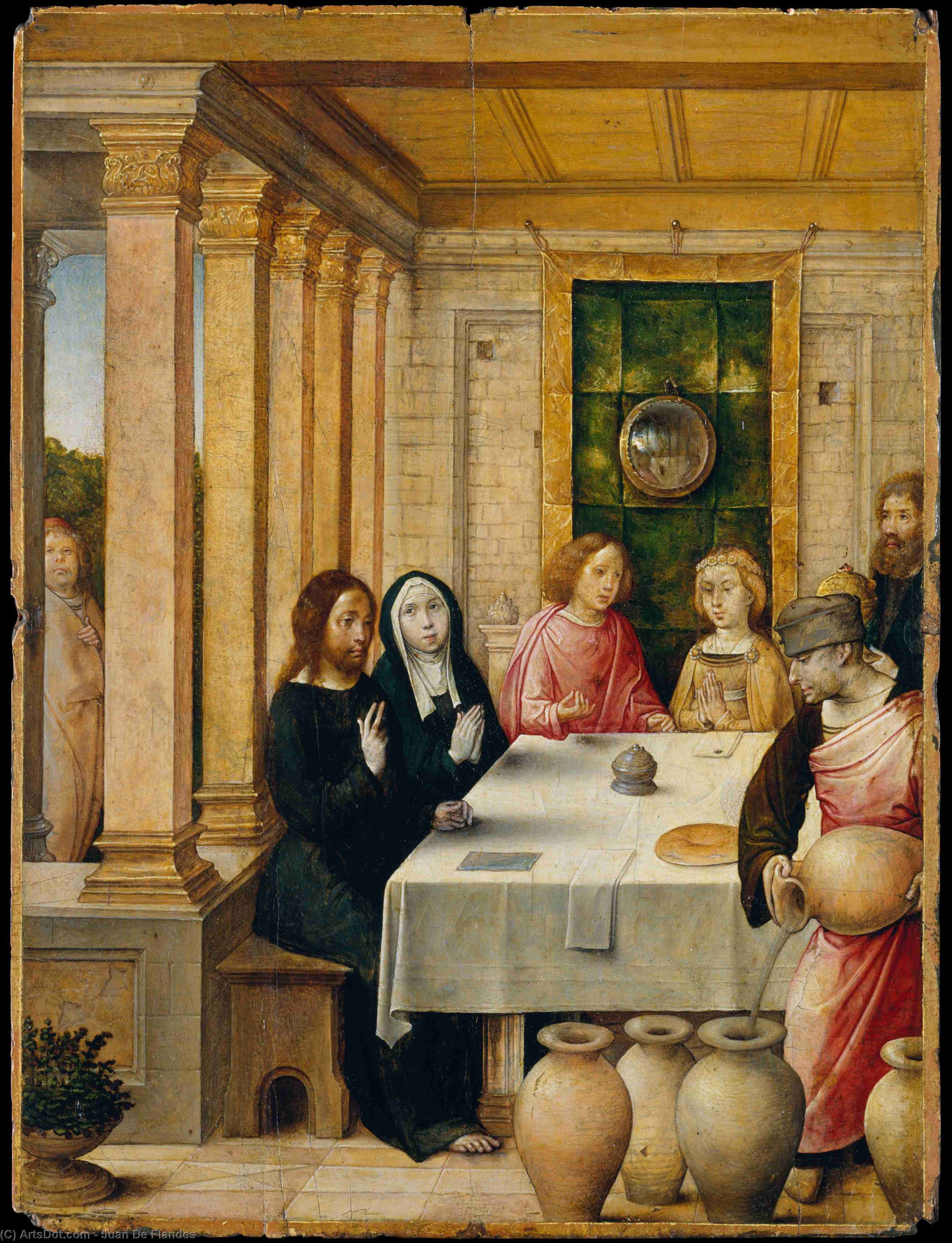 Las Bodas De Caná — Juan De Flandes