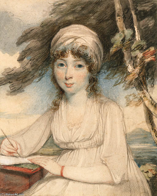 Portrait Of A Young Lady - — George Chinnery