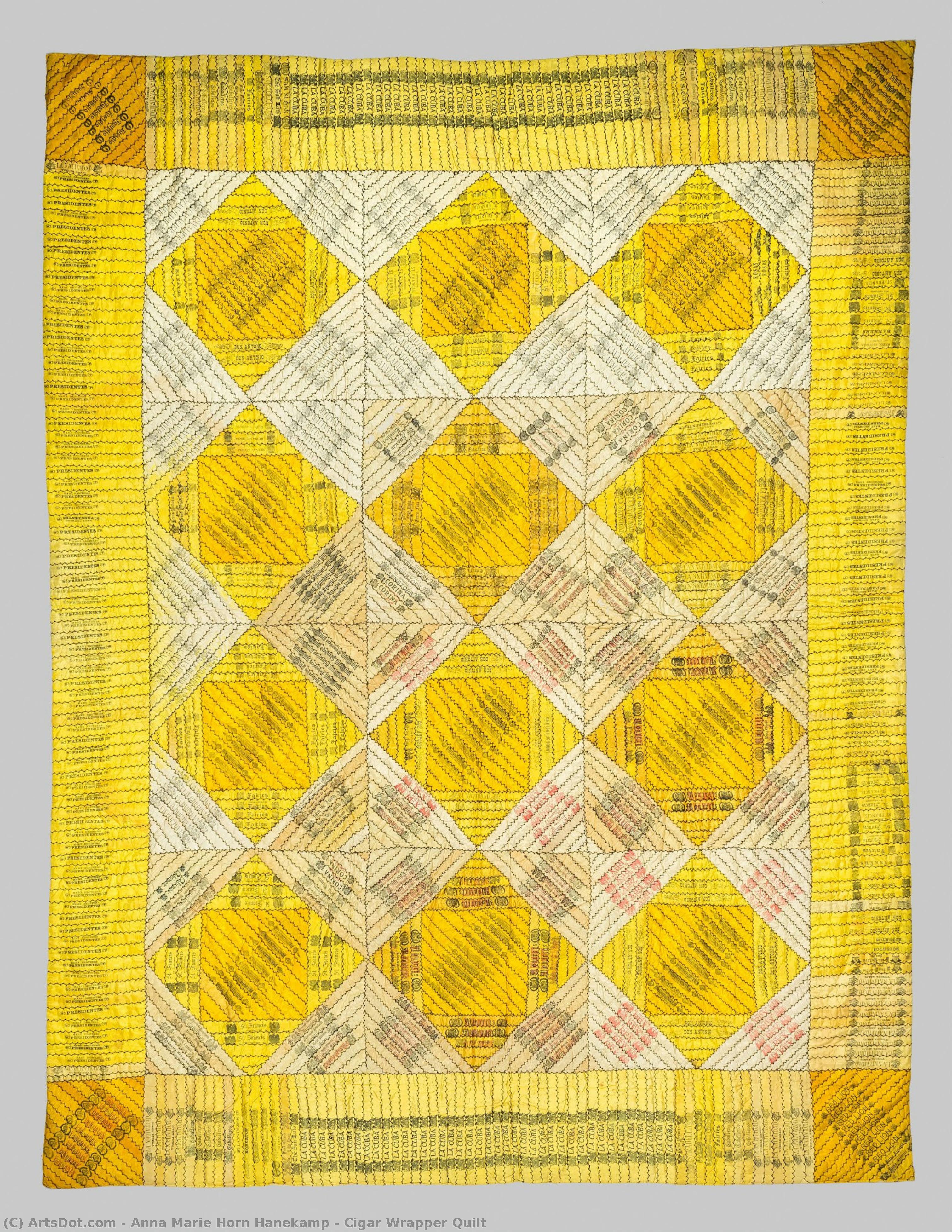 Cigar Wrapper Quilt — Anna Marie Horn Hanekamp