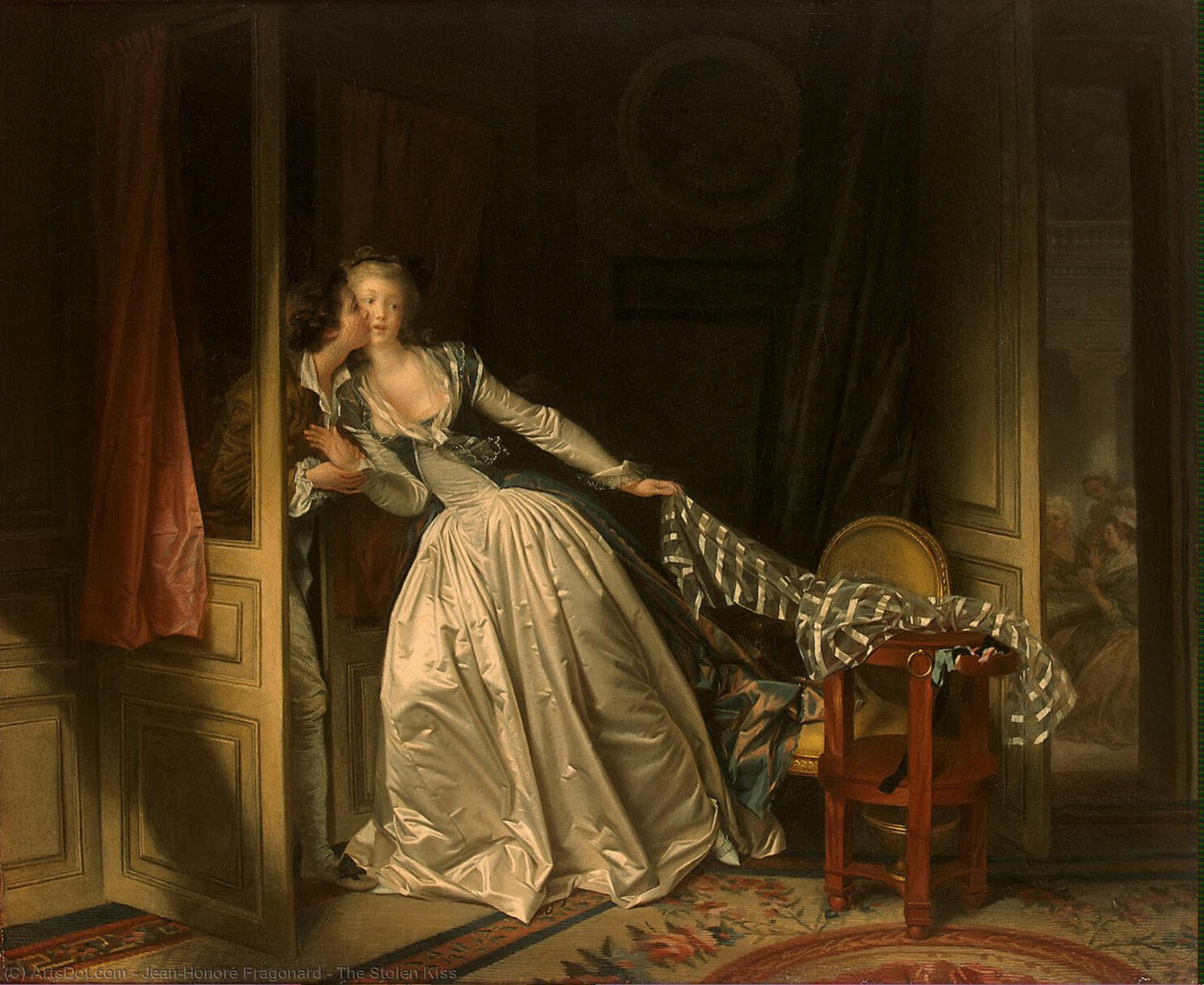 The Stolen Kiss — Jean-honoré Fragonard