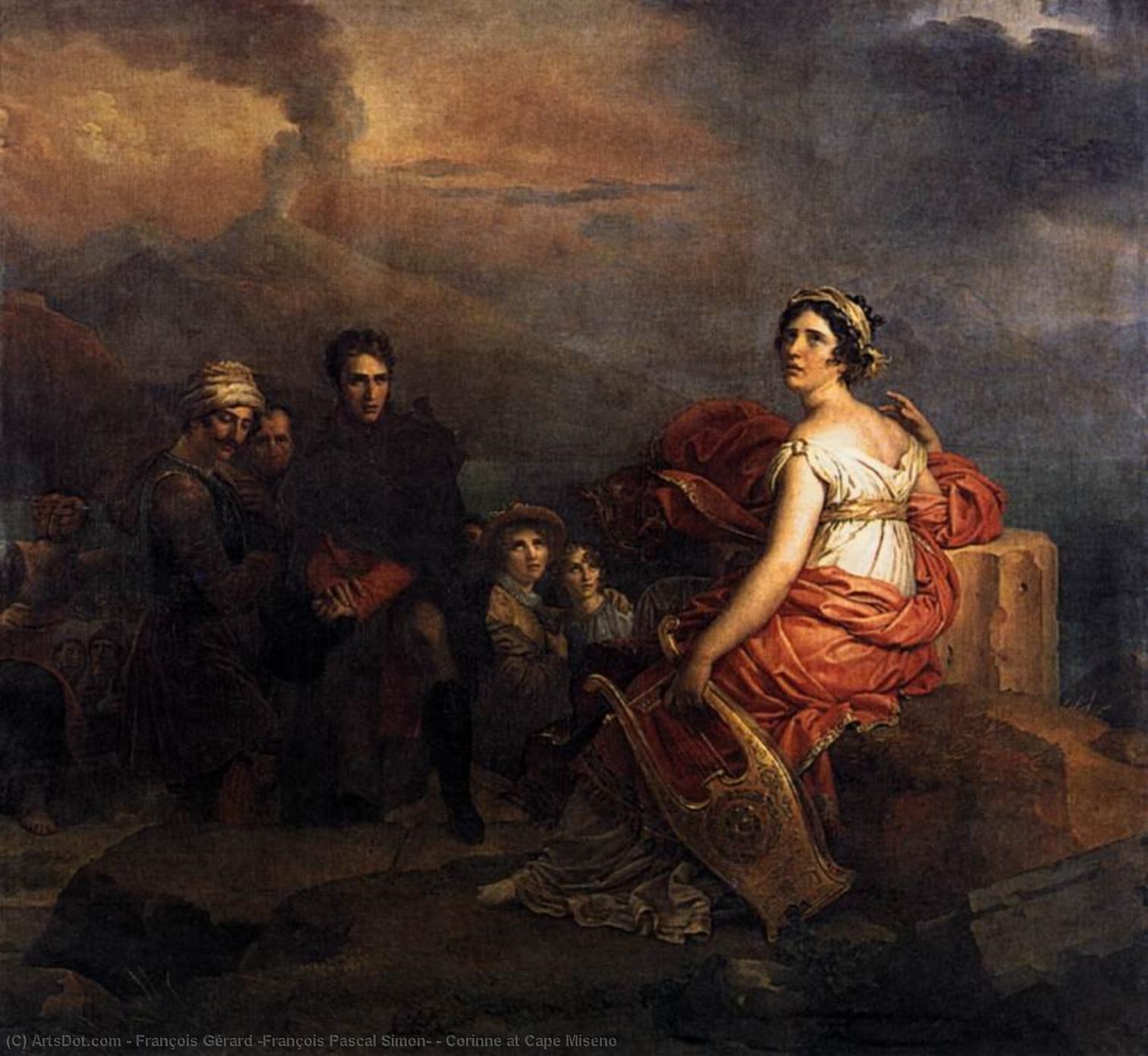 Corinne At Cape Miseno — François Gérard (françois Pascal Simon)