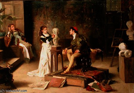 The Young Sculptress — Alexander Mark Rossi
