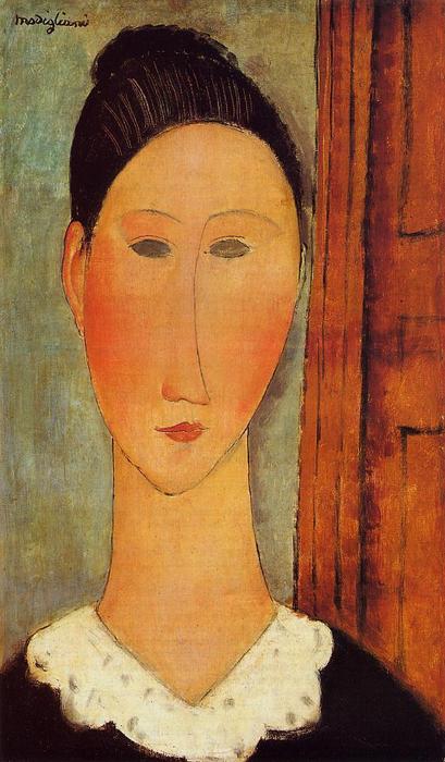 Head Of A Girl — Amedeo Clemente Modigliani