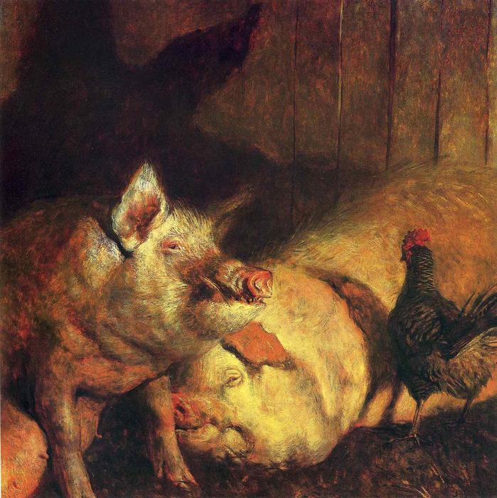 Night Pigs — Jamie Wyeth