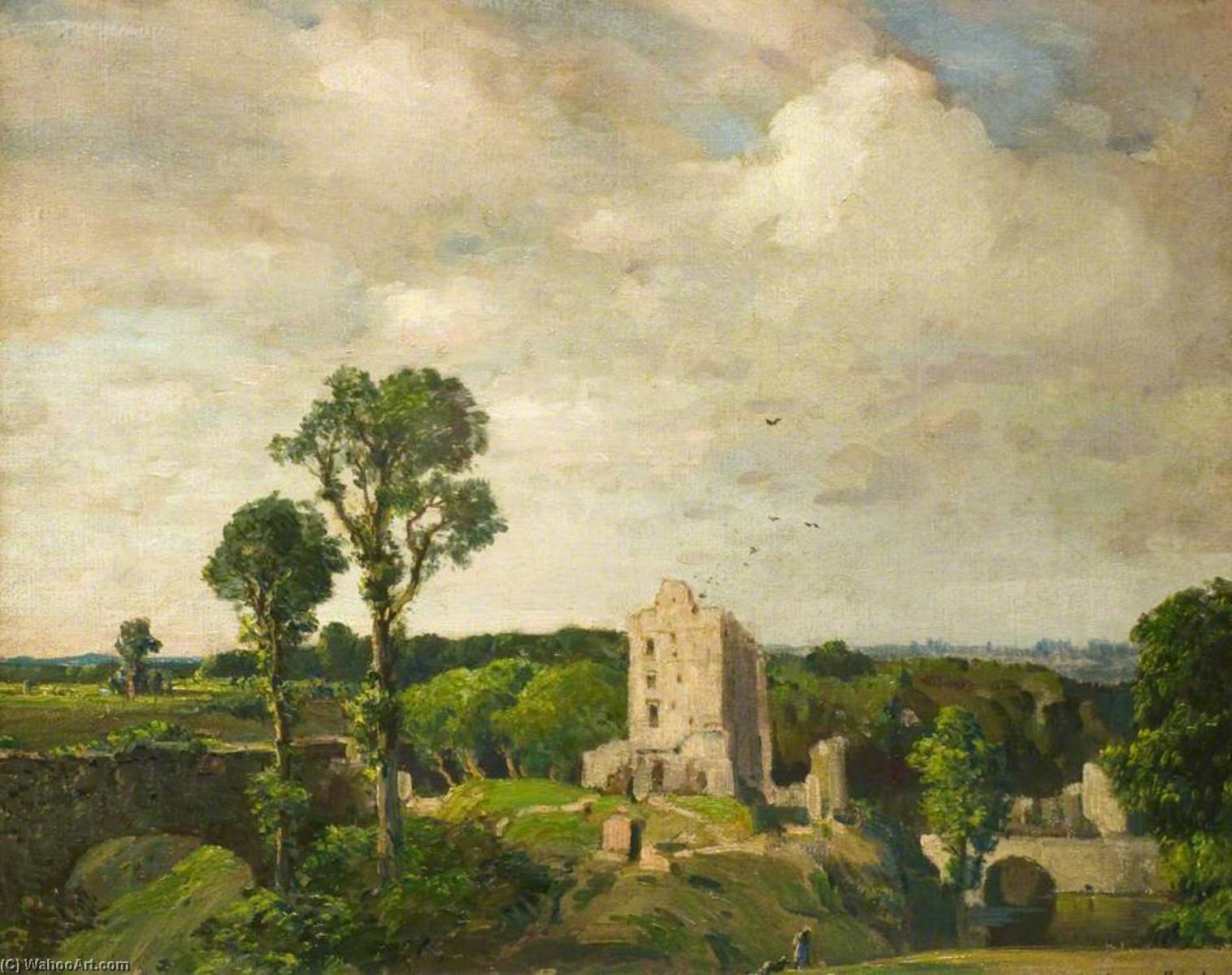 Old Norham On Tweed — Samuel John Lamorna Birch