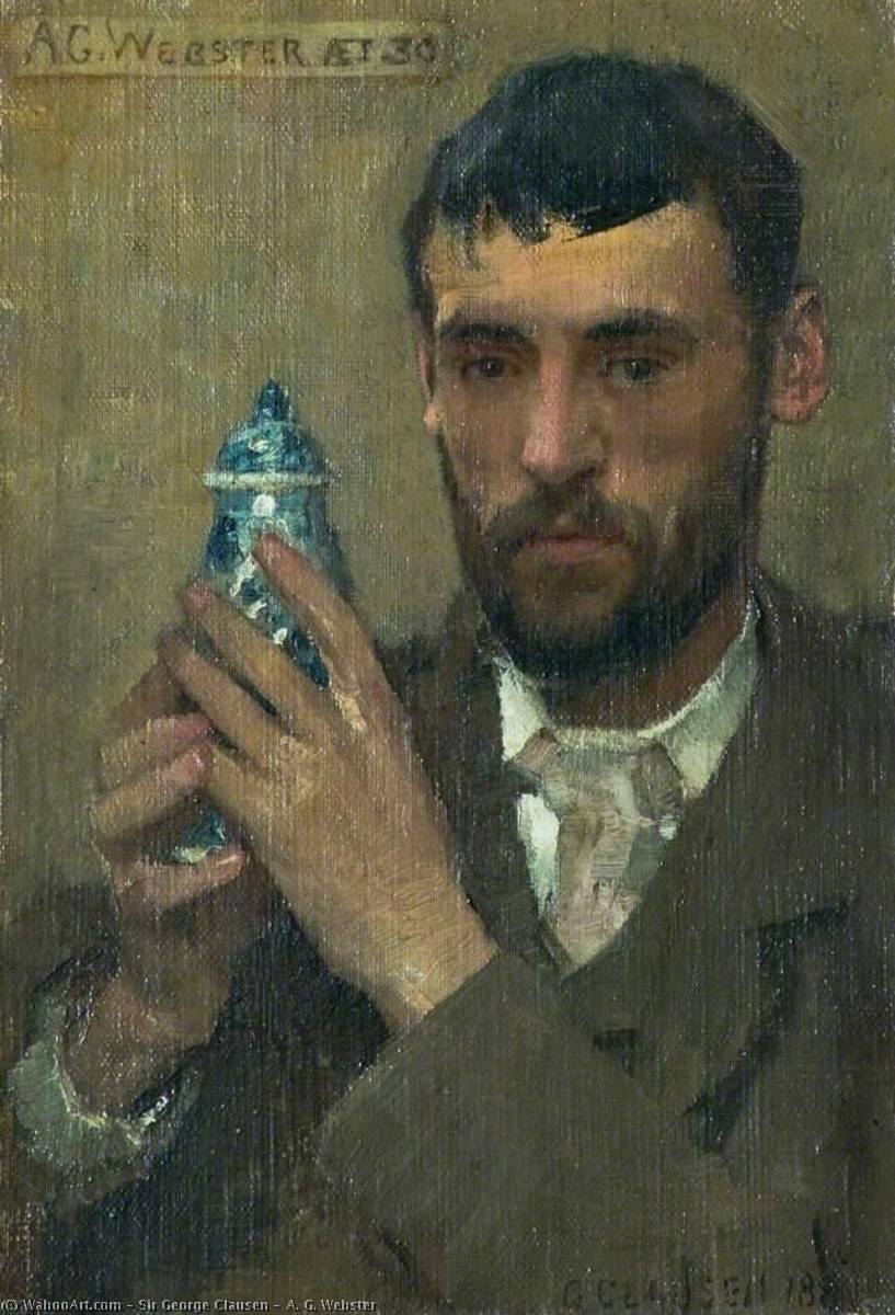 A. G. Webster — Sir George Clausen