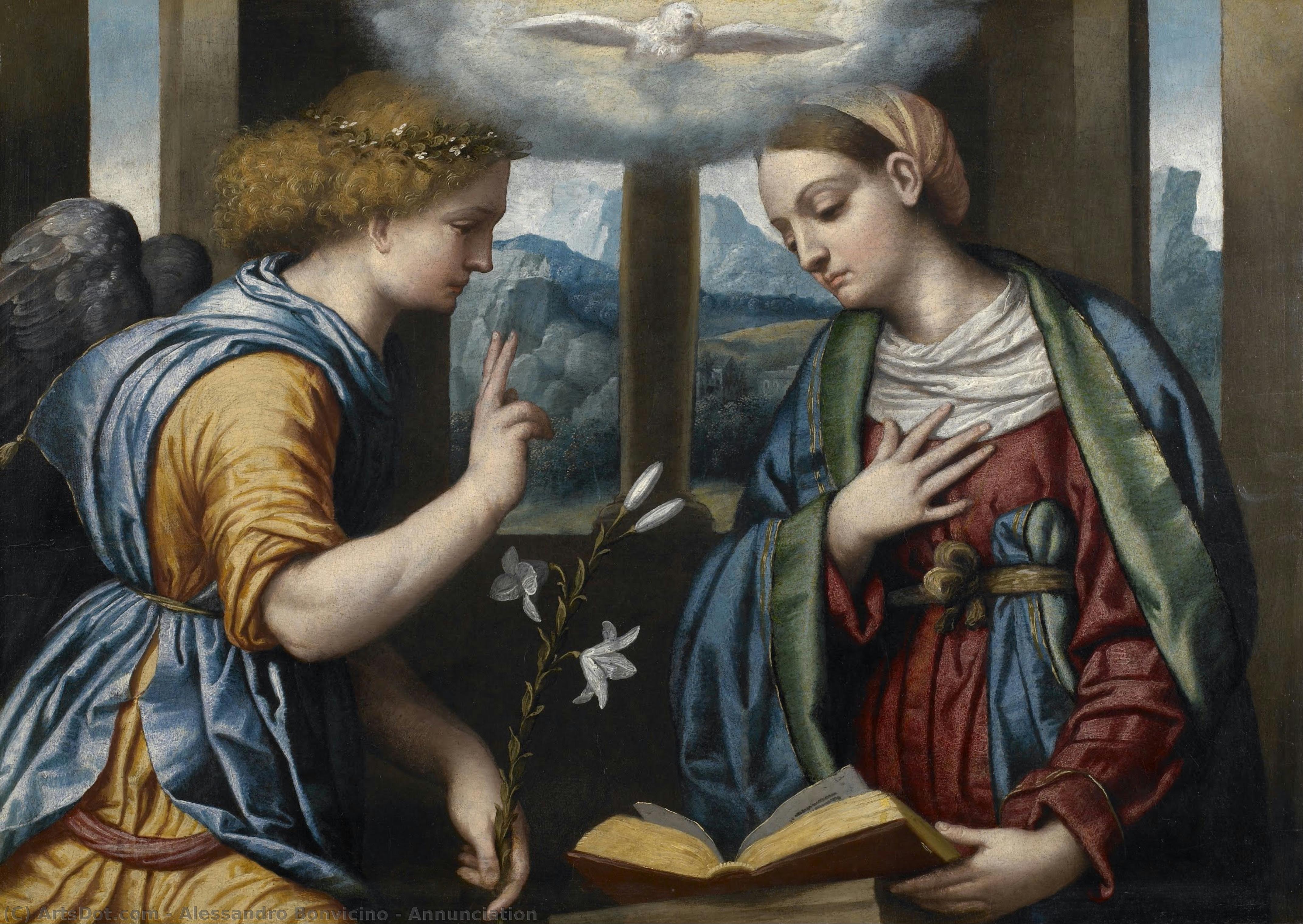 Annunciation — Alessandro Bonvicino