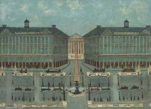 Scene De Rue — Louis Vivin