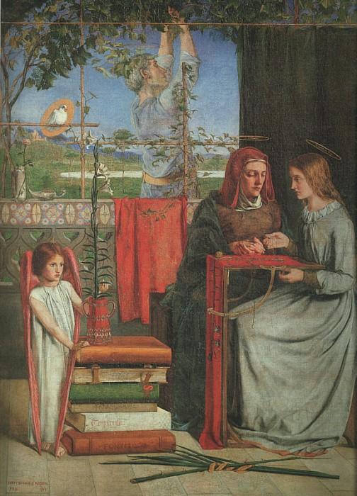 La Inmaculada Madre De Jesús — Dante Gabriel Rossetti