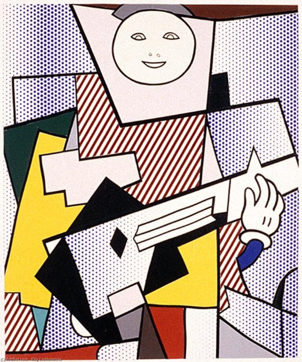 Collage For Mickasso — Roy Lichtenstein