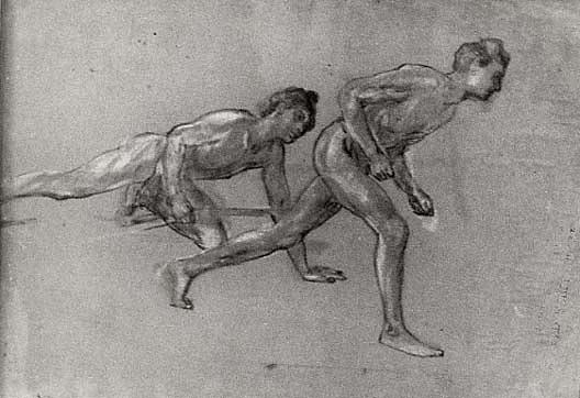 June Study, (painting) — Arthur B. Davies