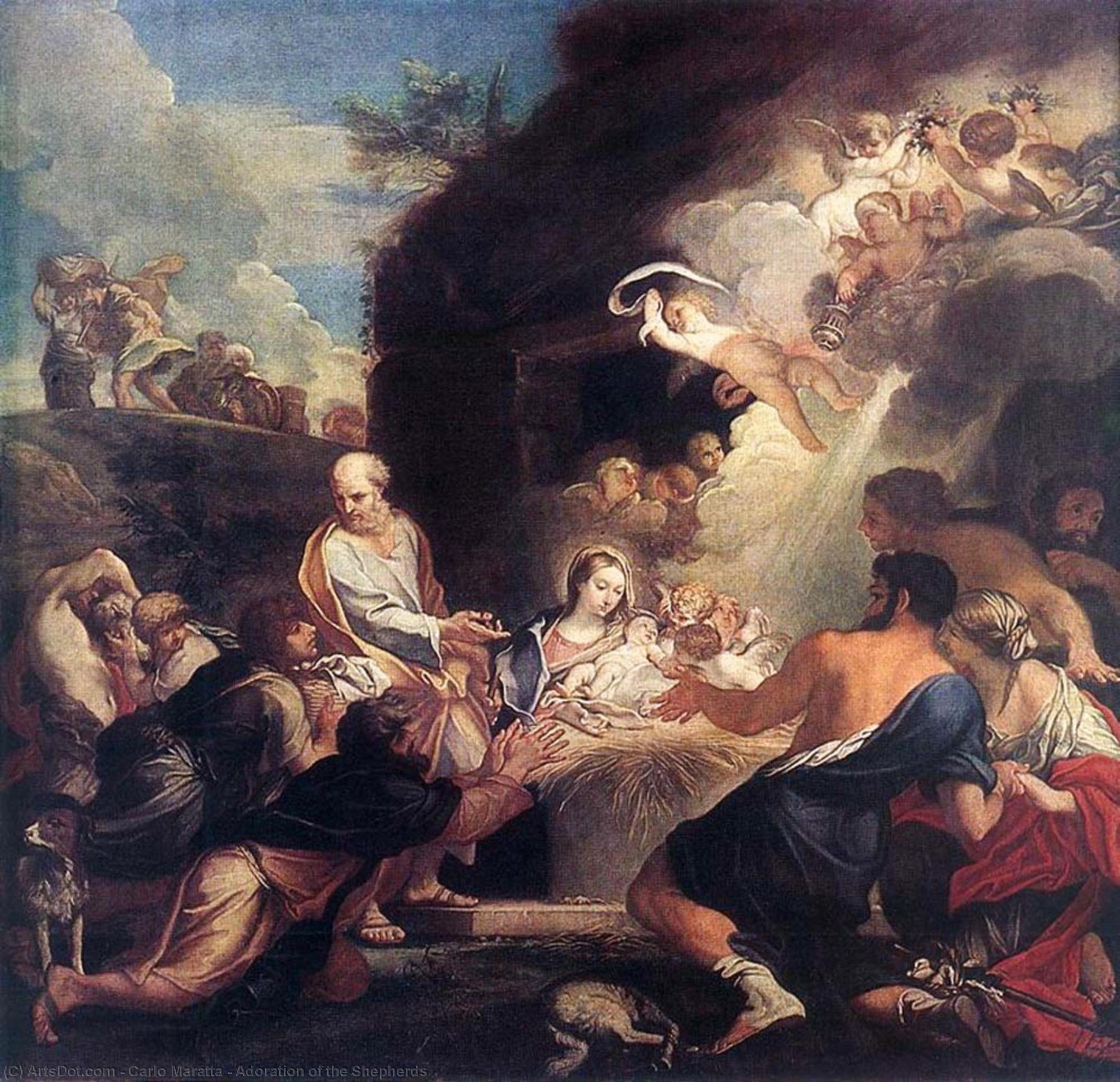 Verehrung Der Hirten — Carlo Maratta