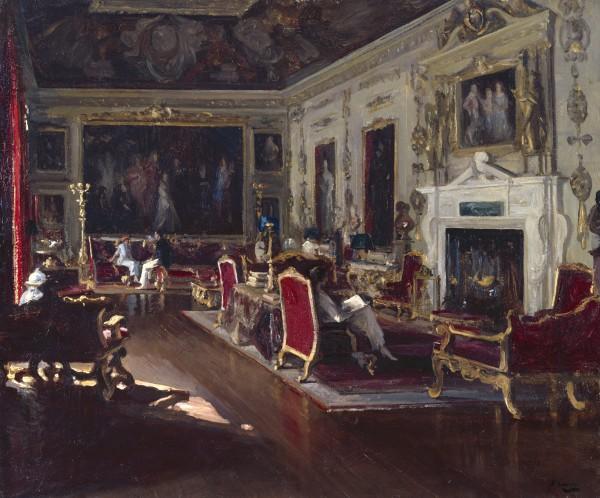 The Van Dyck Room, Wilton — Sir John Lavery
