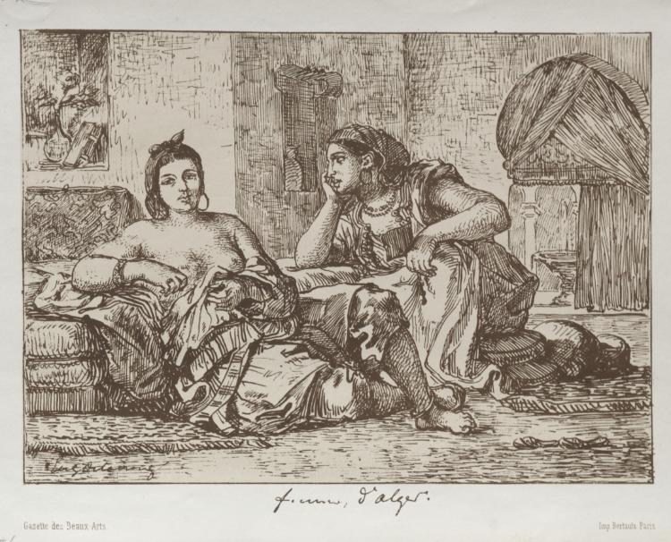 Women Of Algiers — Eugène Delacroix