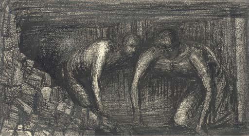Coalminers — Henry Moore