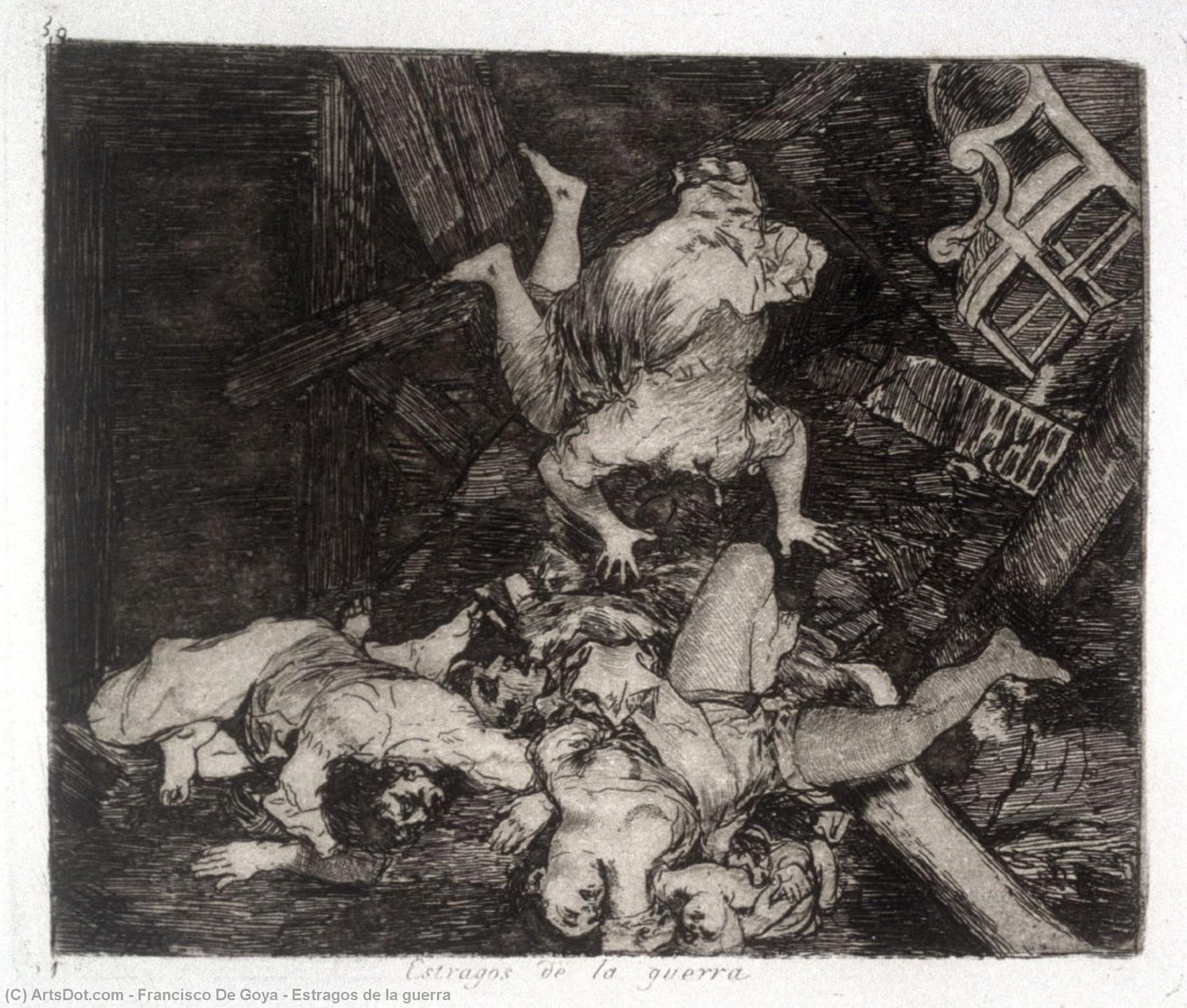 Estragos De La Guerra — Francisco José De Goya Y Lucientes