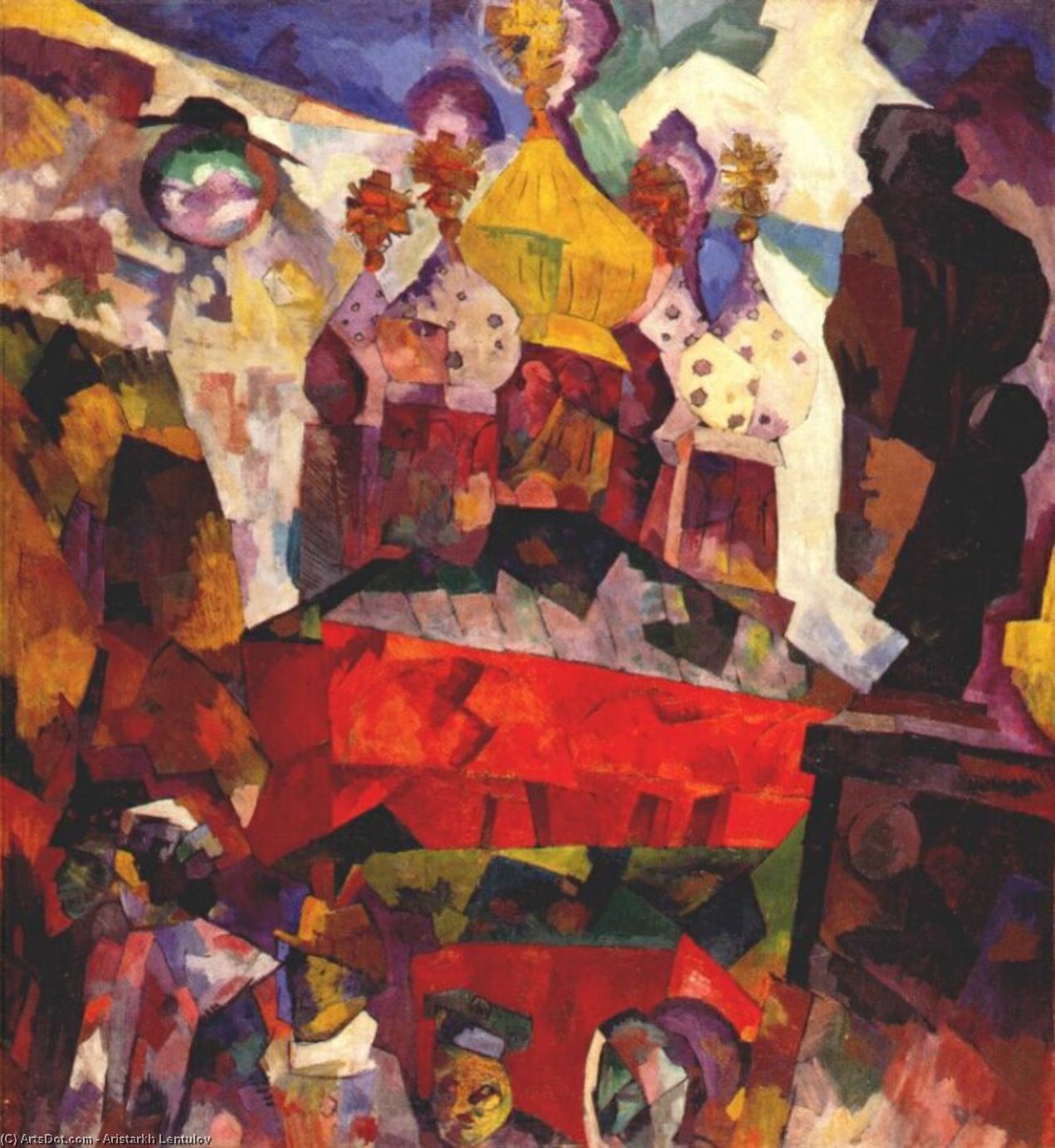 Tverskoi Boulevard — Aristarkh Vasilevich Lentulov