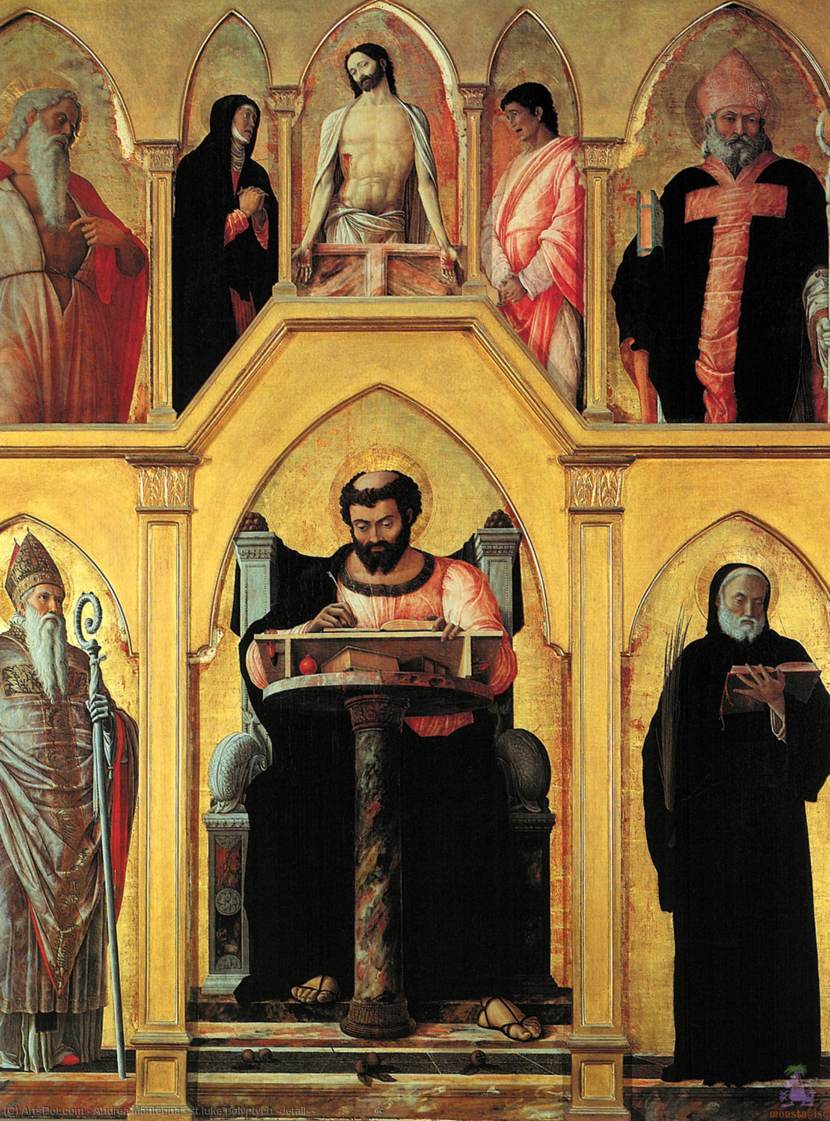 St.luke Polyptych (detail) - — Andrea Mantegna