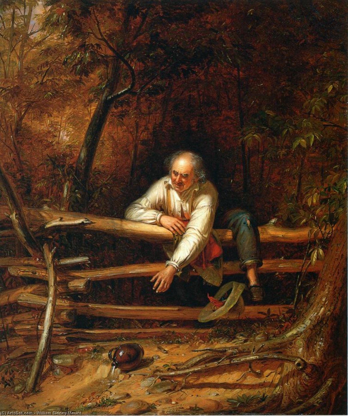 Loss And Gain — William Sidney Mount
