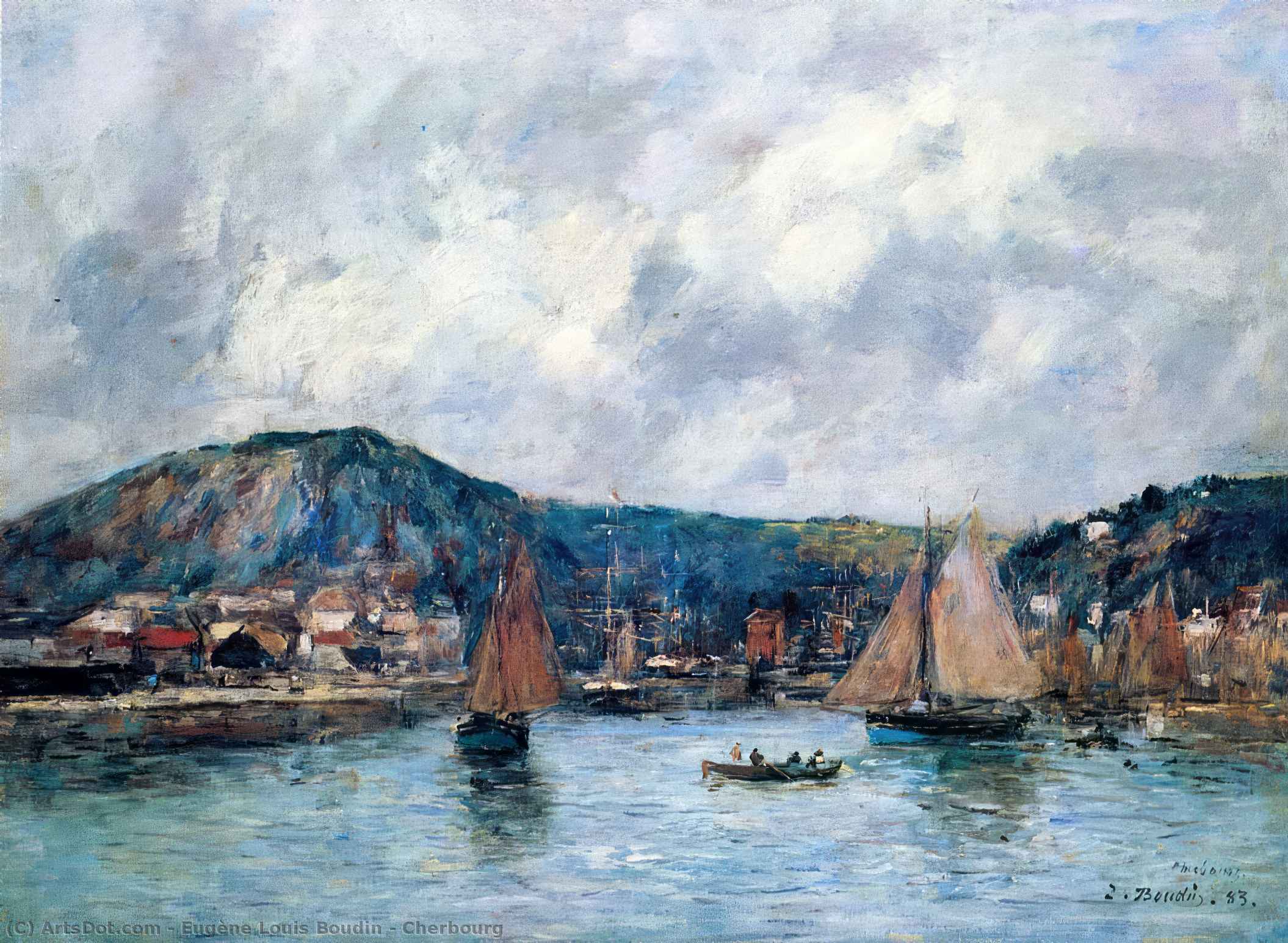 Cherbourg — Eugène Louis Boudin