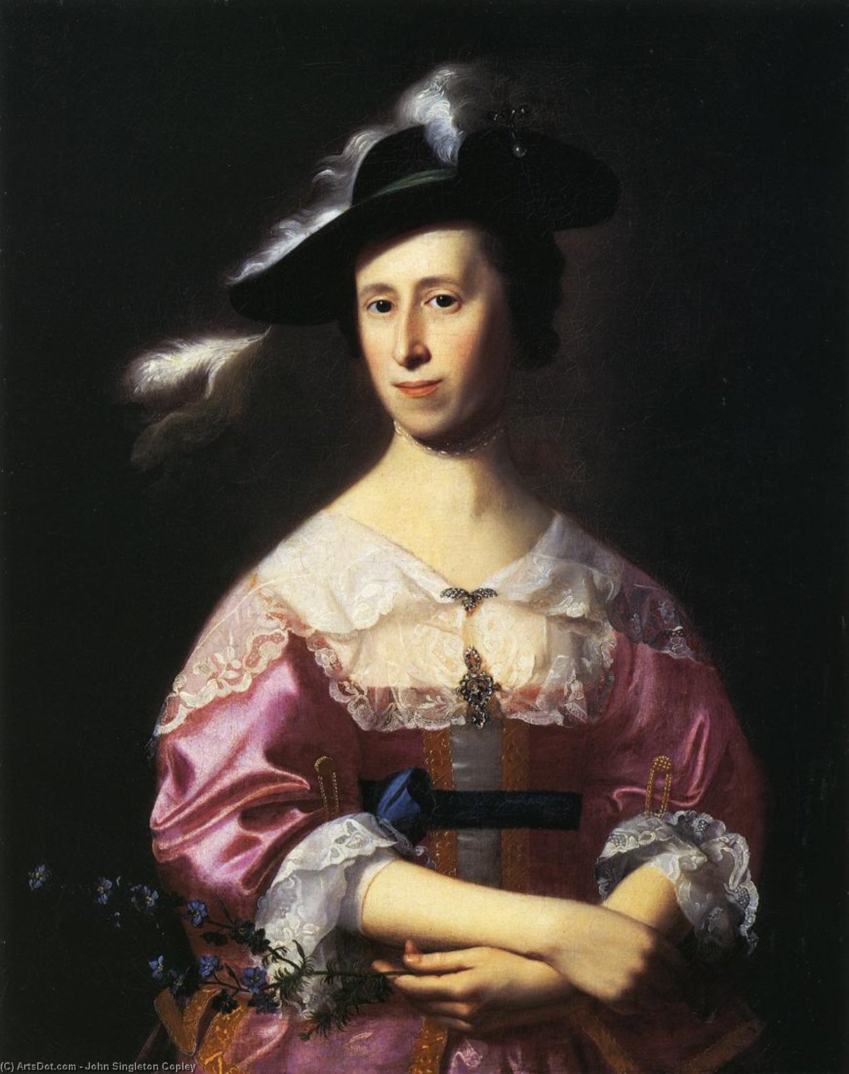 Mrs. Samuel Quincy (hannah Hill) — John Singleton Copley