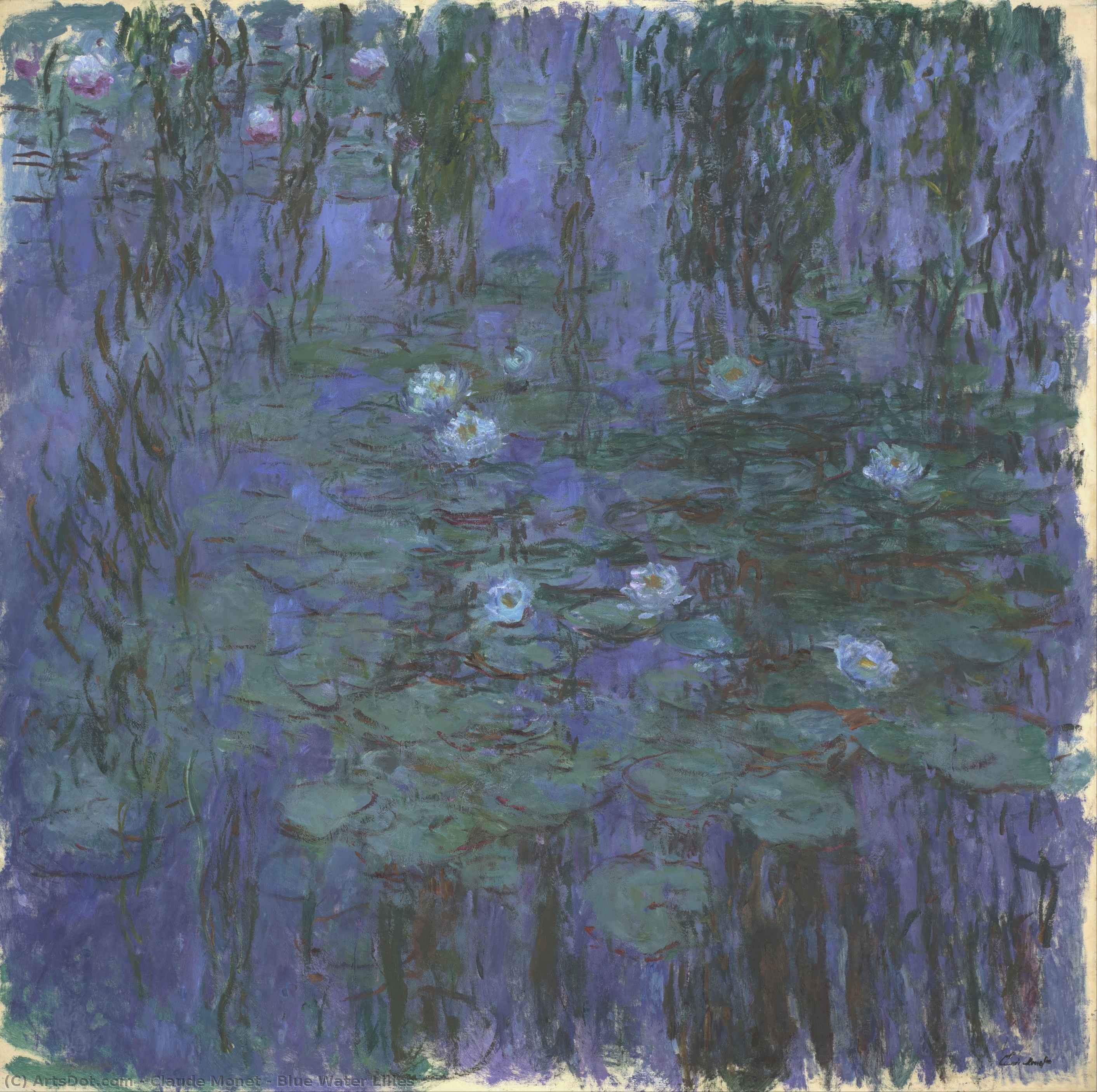 Blue Water Lilies — Claude Monet