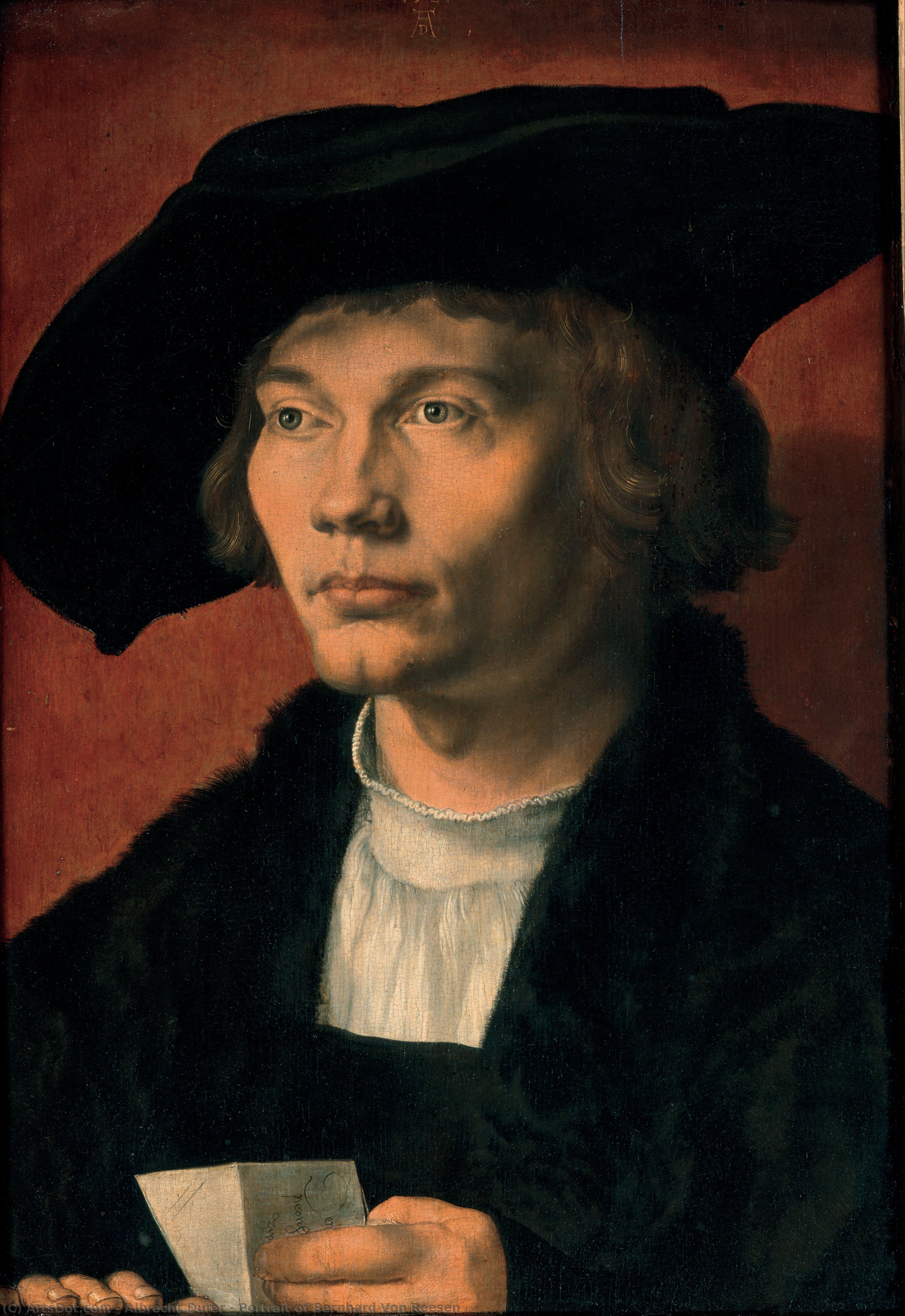 Portrait Of Bernhard Von Reesen — Albrecht Dürer