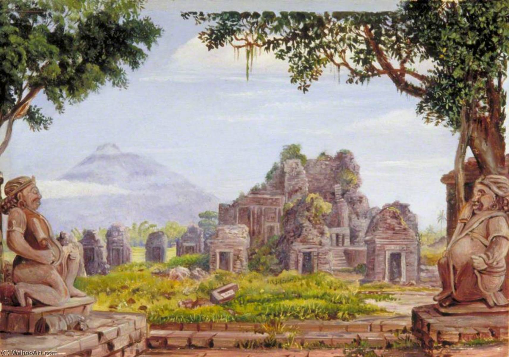 Idols And Temples At Brambanang, Java — Marianne North
