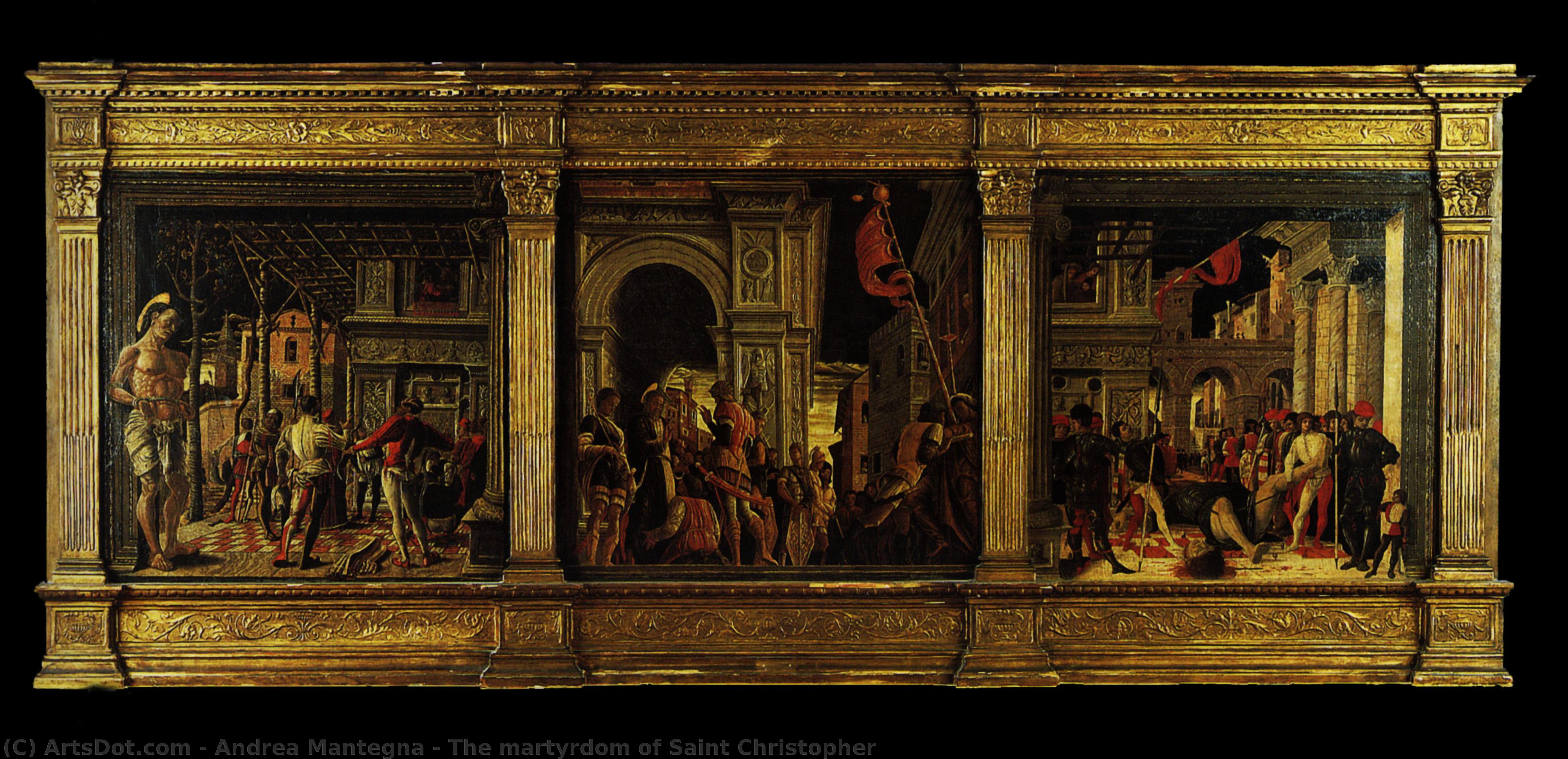 The Martyrdom Of Saint Christopher — Andrea Mantegna