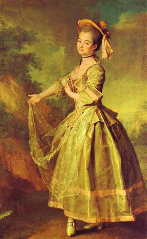 Portrait Of Ekaterina Nelidova — Dmitry Grigoryevich Levitsky