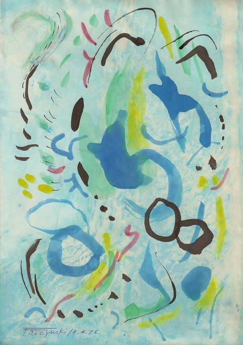 Composition In Blue — Jerzy Faczynski
