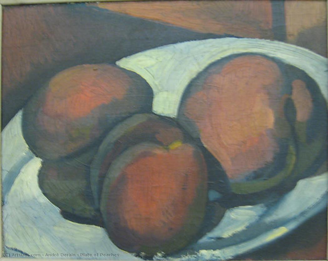Plate Of Peaches — André Derain