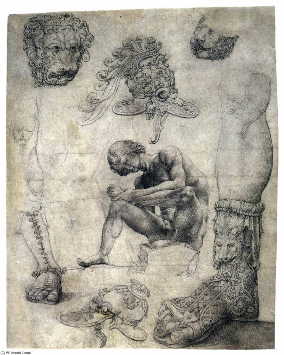 Study After The Spinario (recto) — Jan Gossart