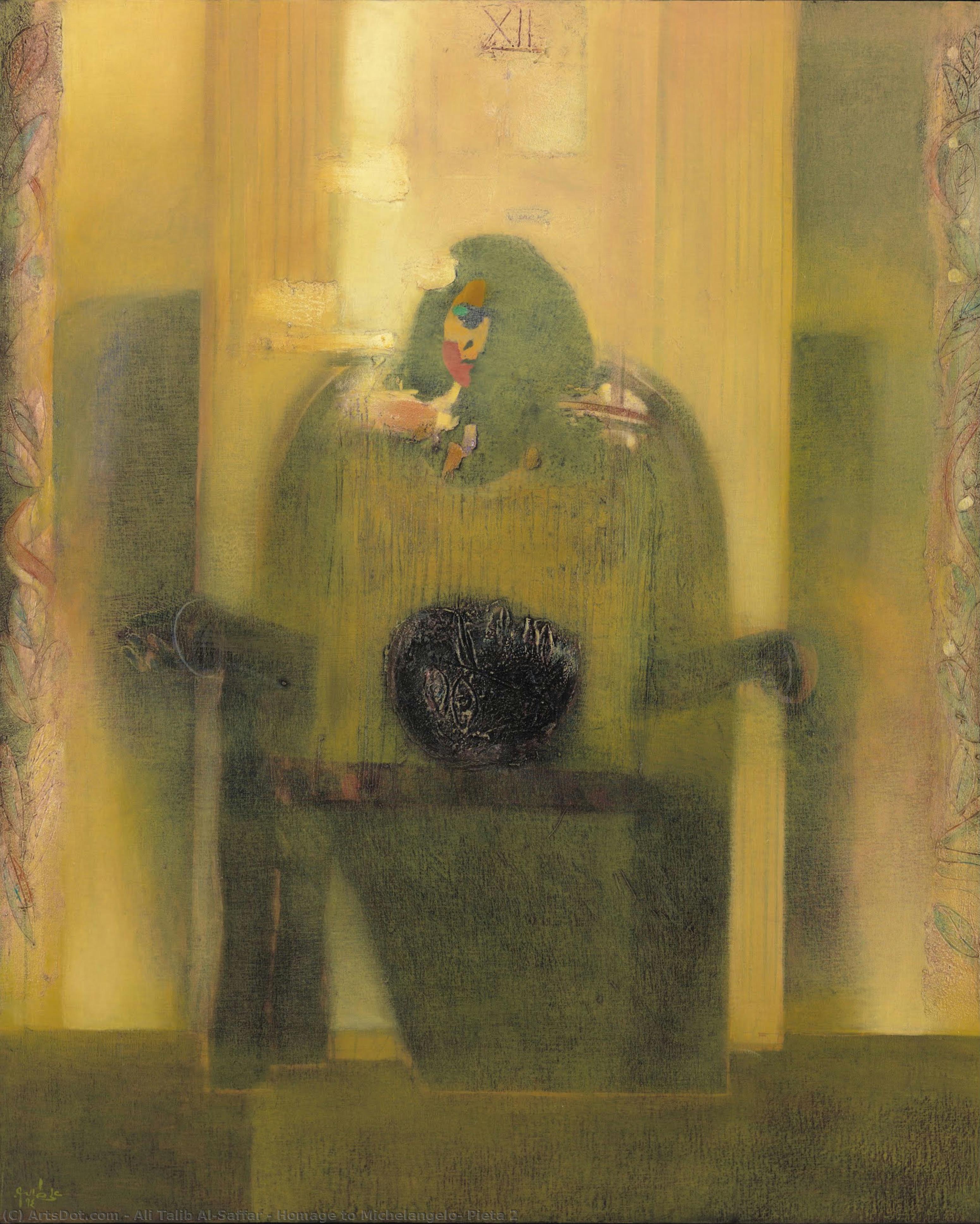 Homage To Michelangelo: Pieta 2 — Ali Talib Al-saffar
