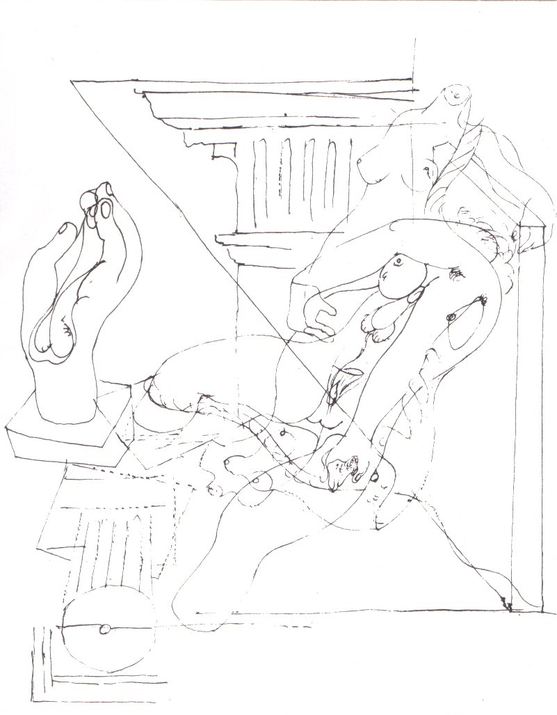 Automatic Drawing 03 — André Masson