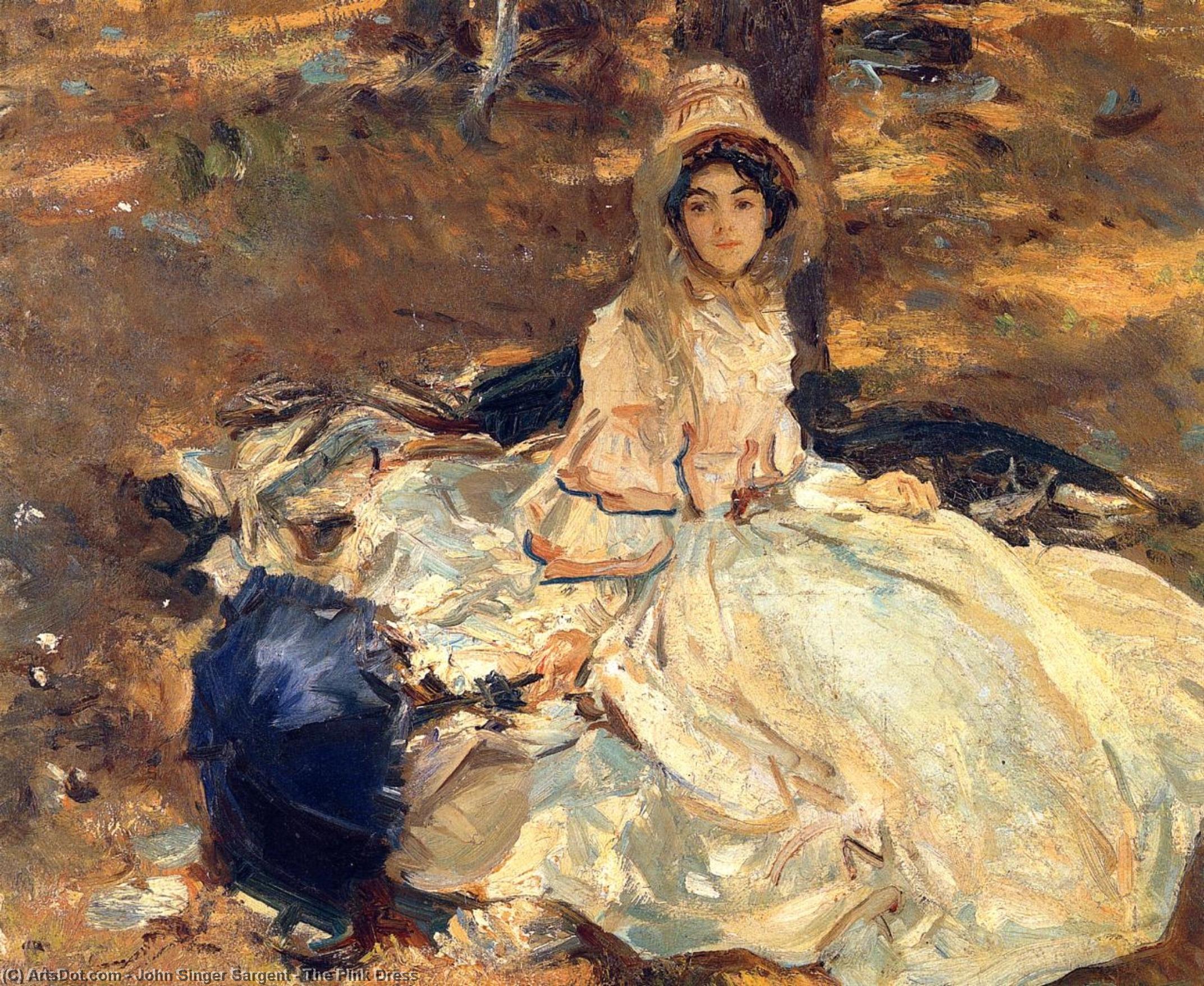 The Pink Dress — John Singer Sargent