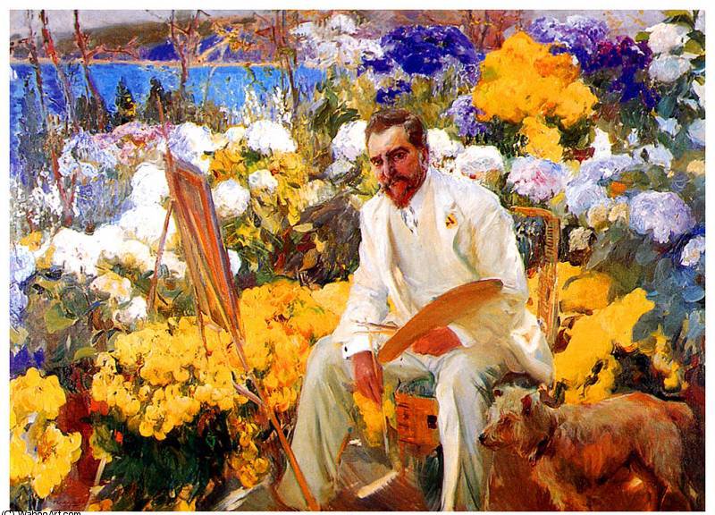 Louis Comfort Tiffany — Joaquín Sorolla Y Bastida
