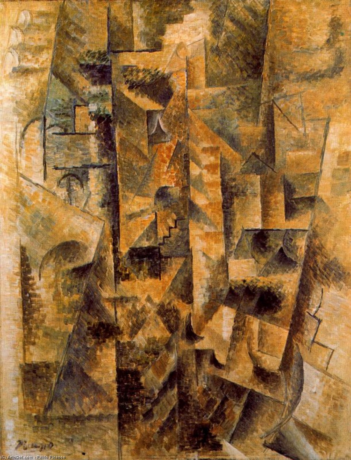 Paisaje De Ceret — Pablo Picasso
