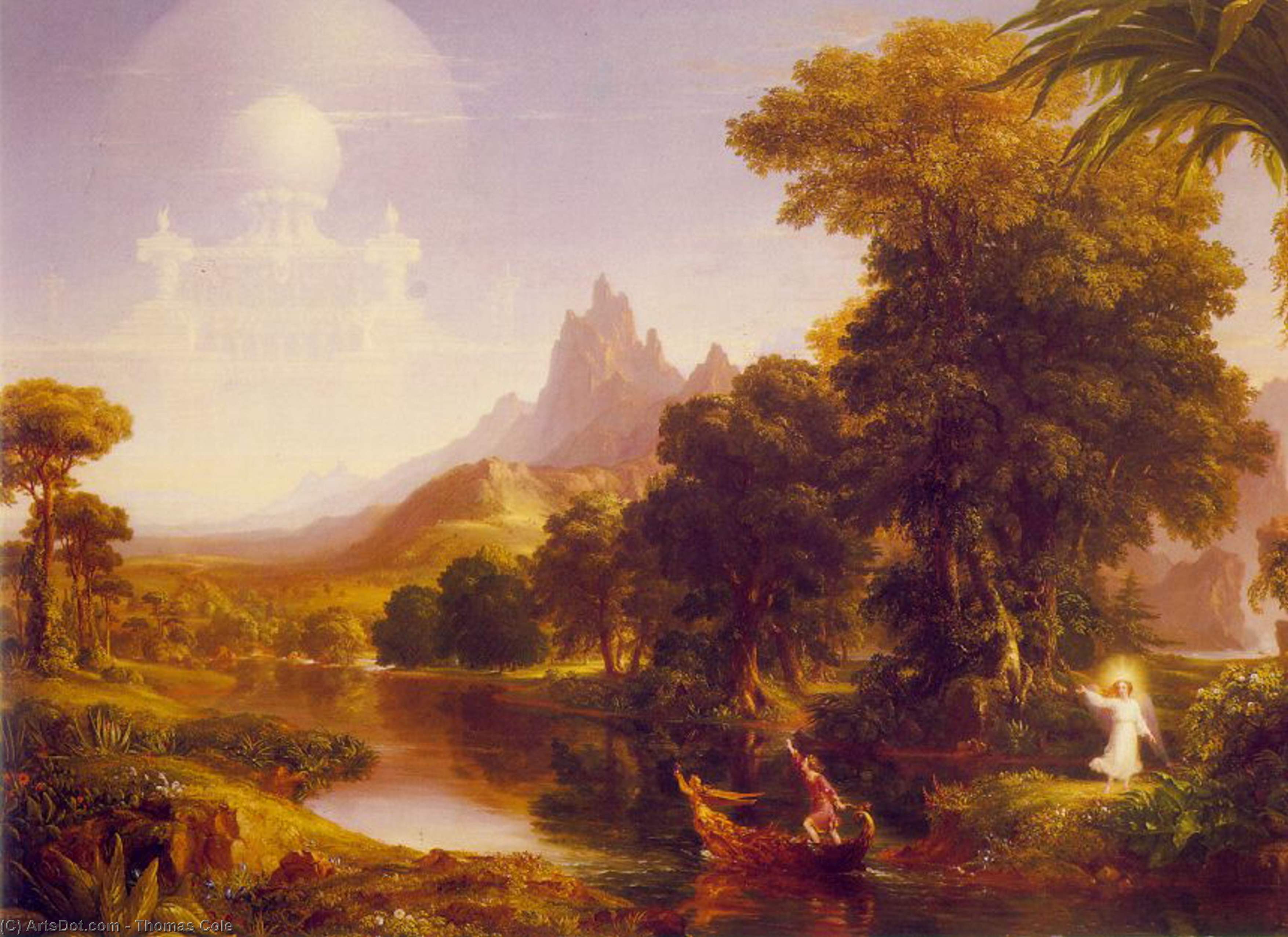 The Voyage Of Life, Youth — Thomas Cole