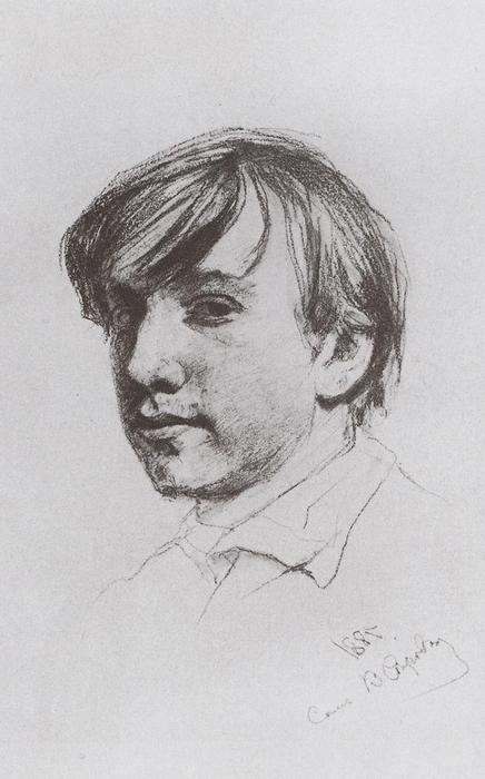 Self-portrait — Valentin Alexandrovich Serov