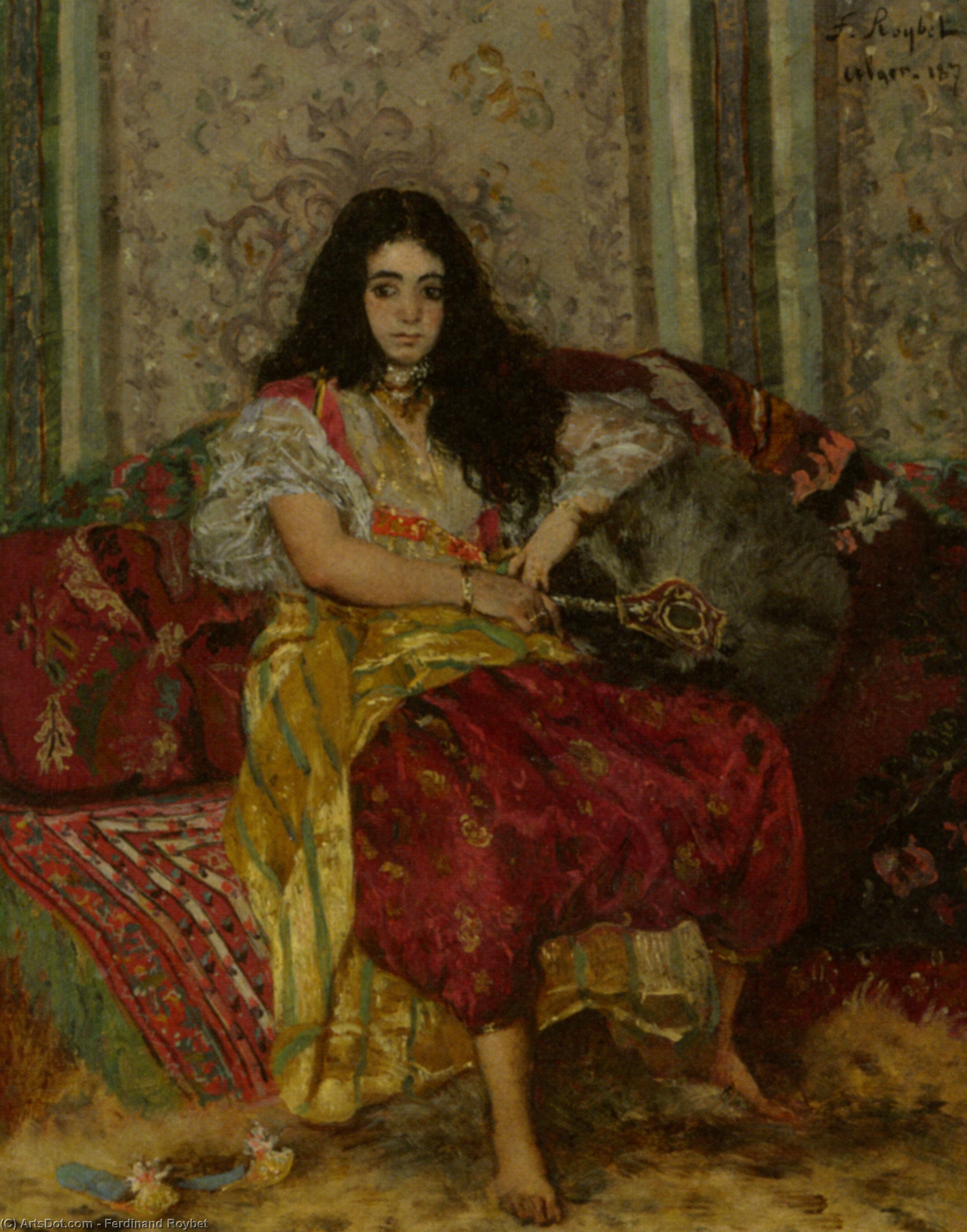 The Sultana — Ferdinand Victor Léon Roybet
