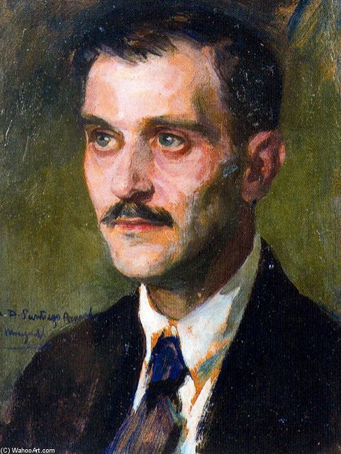 Portrait Of Santiago Pedrós — José Mongrell Torrent