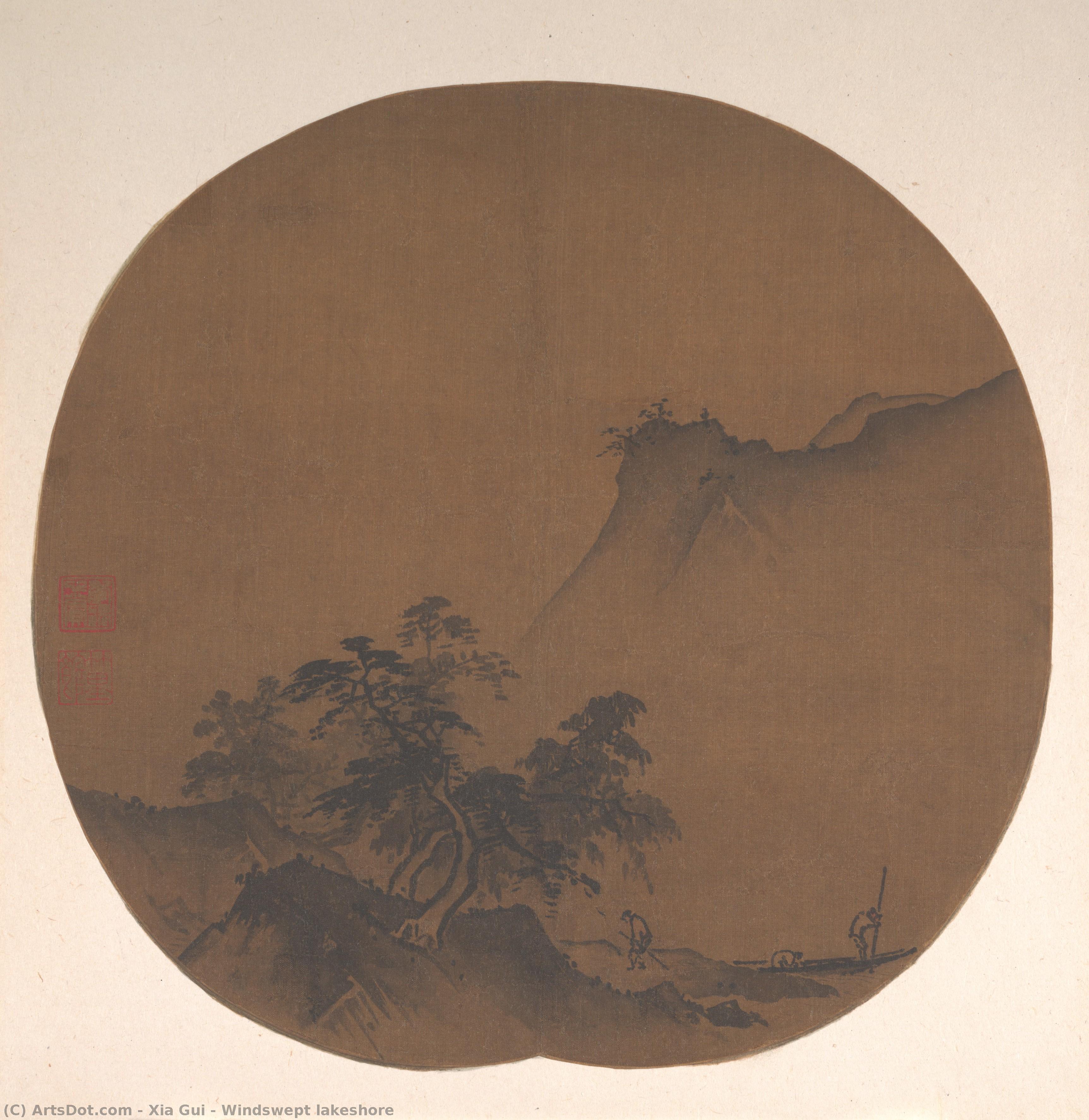 Windgepeitschte Küstenlinie — Xia Gui