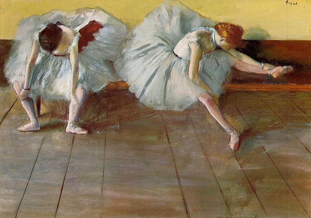 Two Ballet Dancers — Edgar Degas