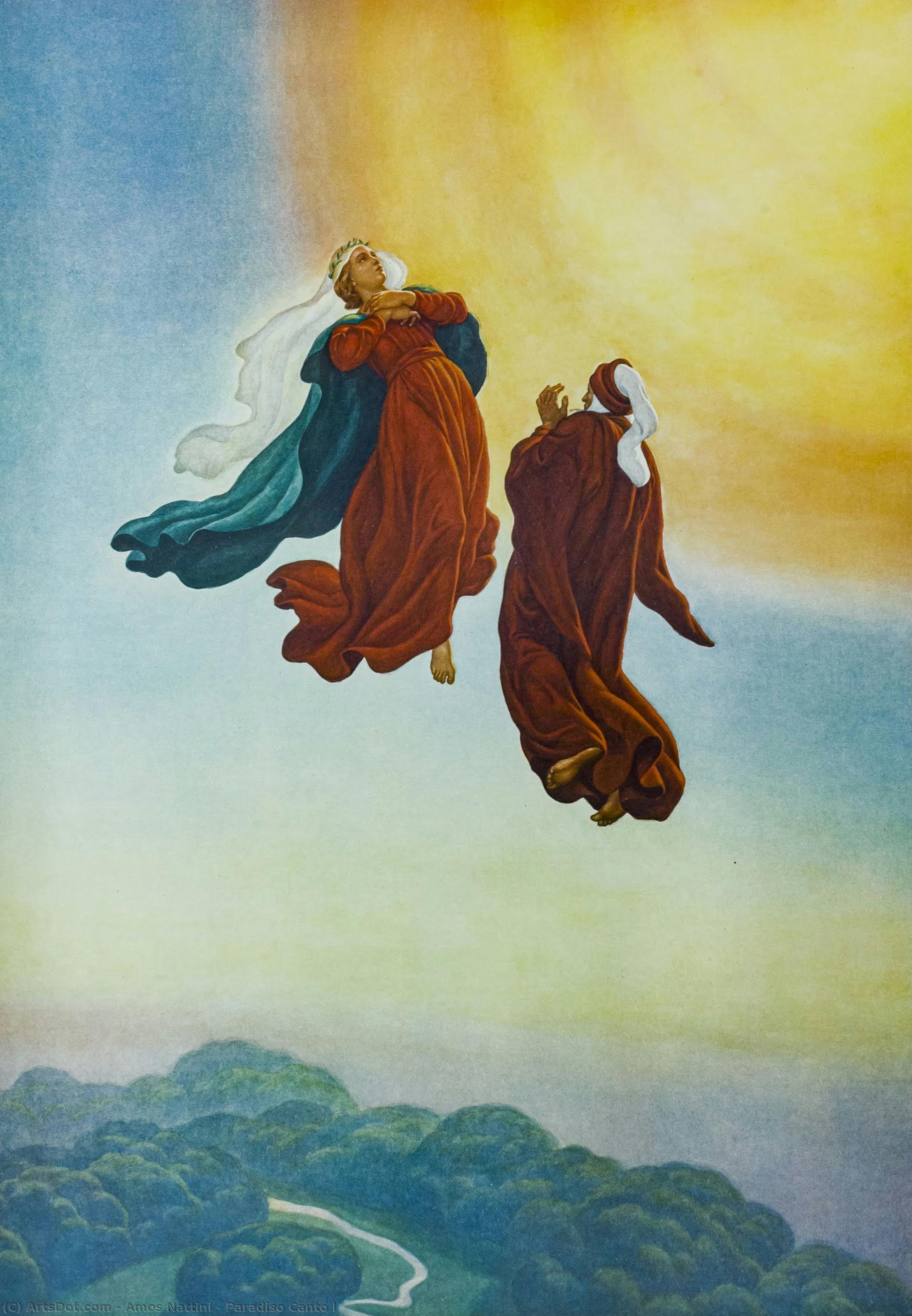 Paradiso Canto I — Amos Nattini