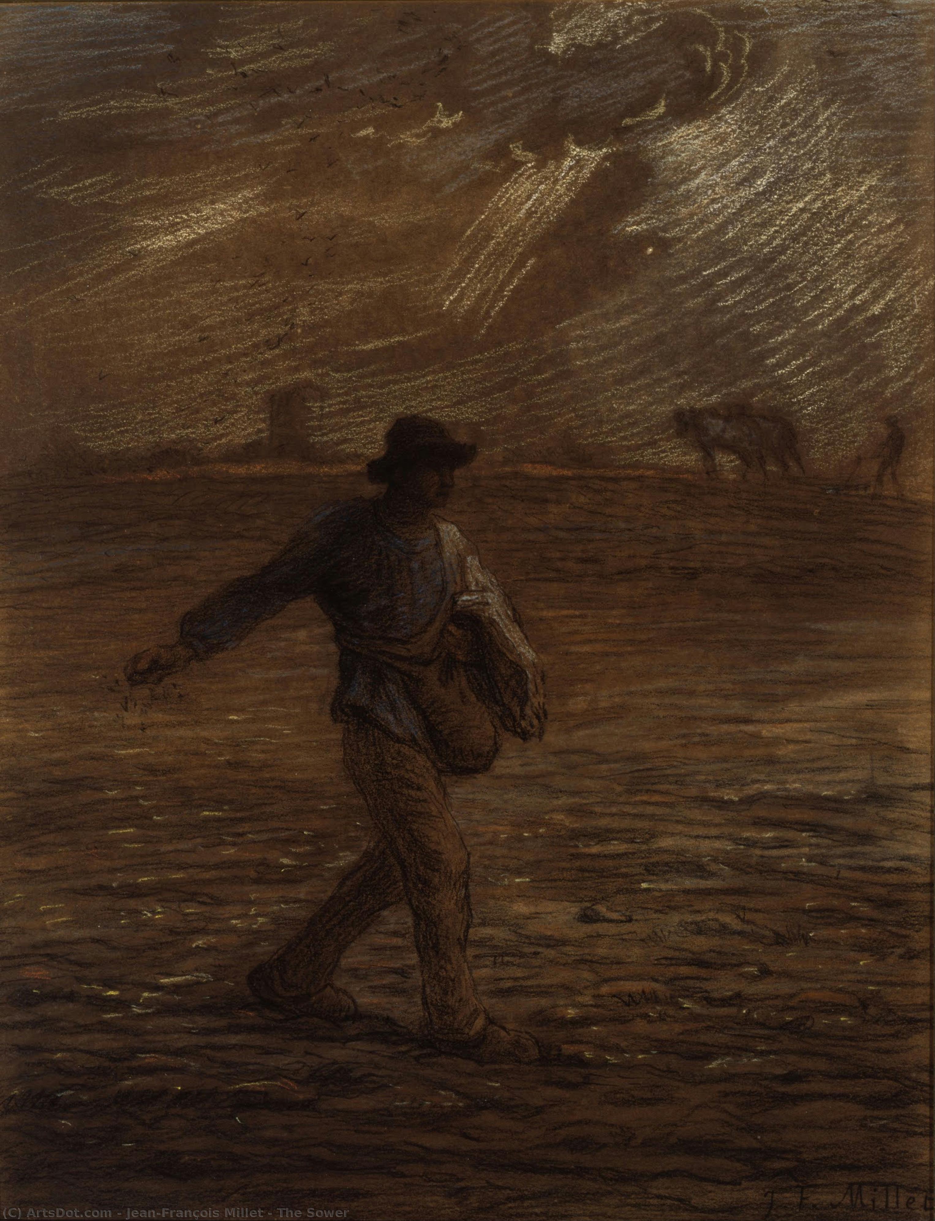 The Sower — Jean-françois Millet