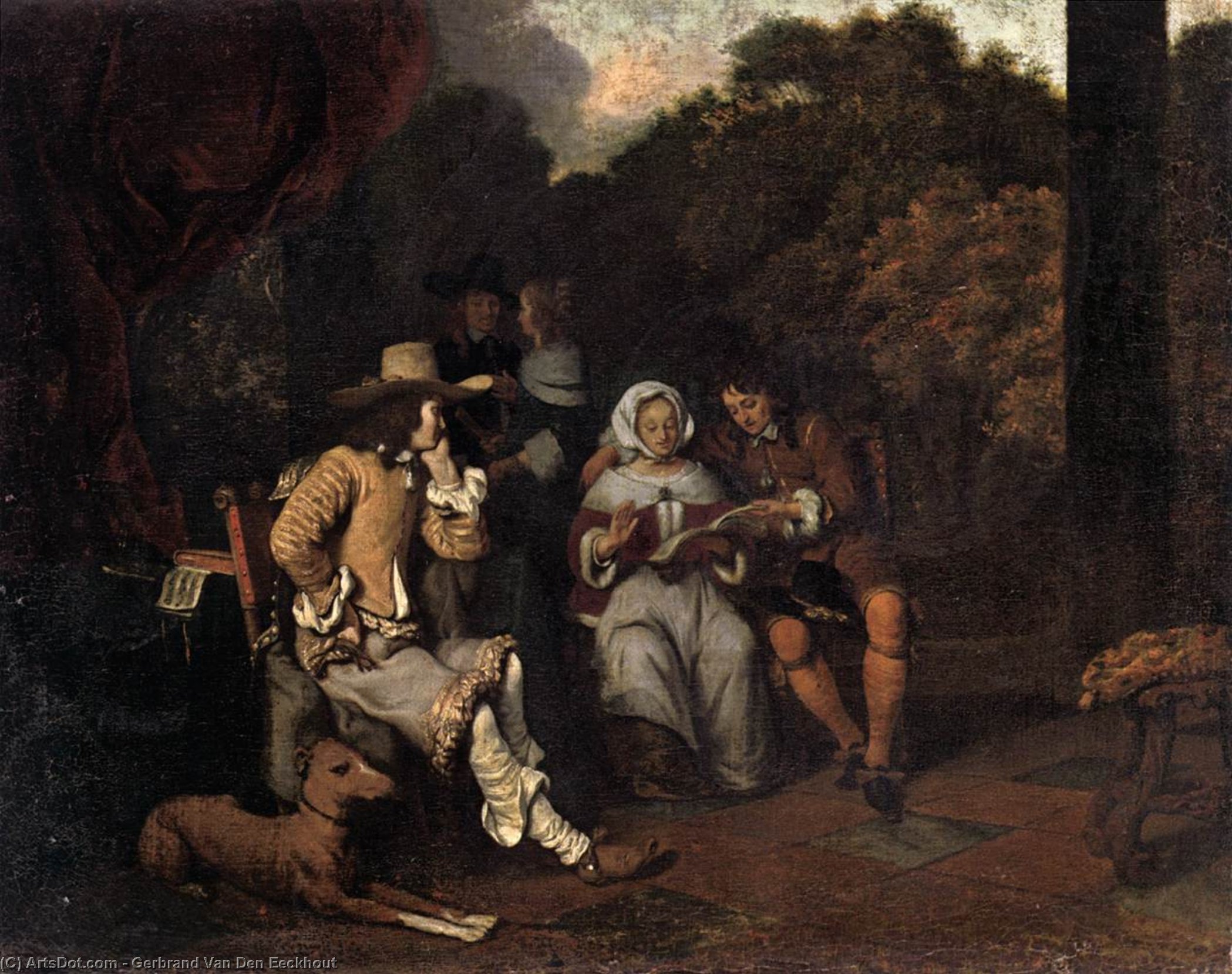 A Musical Party — Gerbrand Van Den Eeckhout