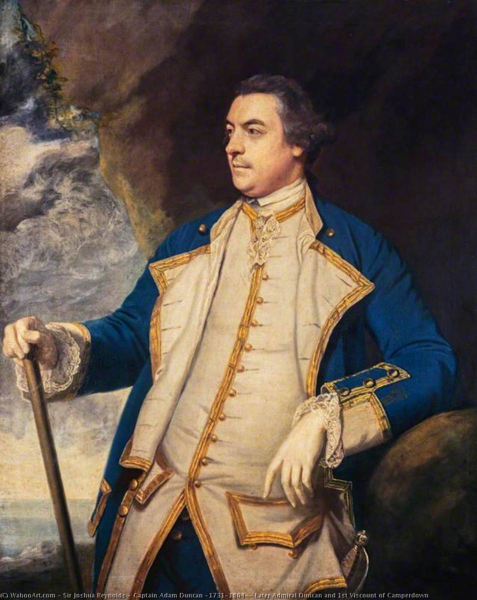 Captain Adam Duncan (1731–1804), Later Admiral Duncan And 1st Viscount Of Camperdown — Sir Joshua Reynolds